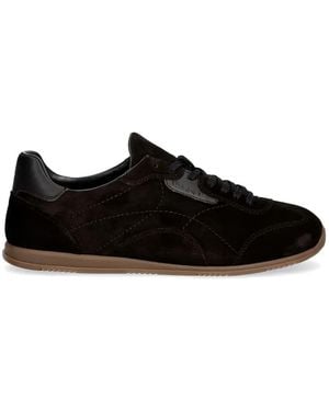 GANT Suede Panelled Trainers - Black