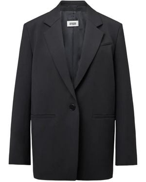 DRYKORN Mowtie_N Single-Breasted Blazer - Black