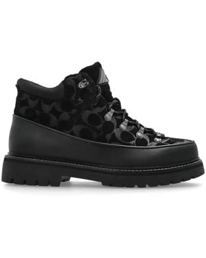 COACH Bradley Hiker ブーツ - ブラック