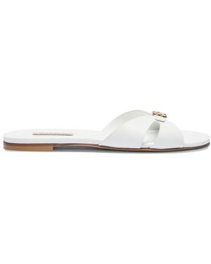 Casadei Jane Sandalen Mit Schnallenriemen - Weiß