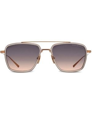 Dita Eyewear Artoa Navigator-Frame Sunglasses - Metallic