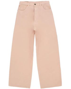 Fortela Five-Pocket Trousers - White