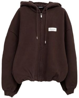 Jacquemus The Corso Hoodie - Brown