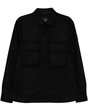 Belstaff Logo-Patched Jacket - Black