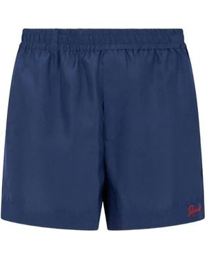 DSquared² Aloha Souvenir Shorts - Blue