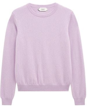 Pringle of Scotland Crew-Neck Cashmere Jumper - Purple