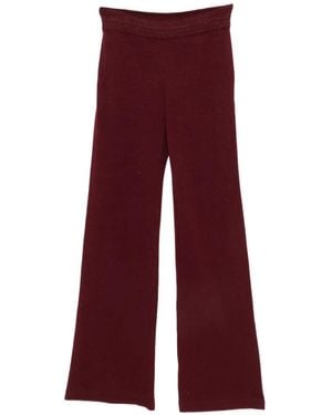 Ermanno Scervino Fine-Knit Flared Pants