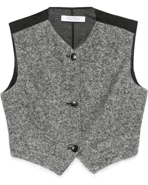Max Mara Beato Waistcoat - Grey