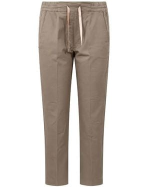Re-hash Francy Drawstring-Waist Pants - Gray