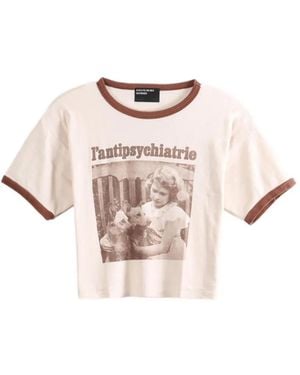 Enfants Riches Deprimes L'Antipsychiatrie Ringer T-Shirt - Pink