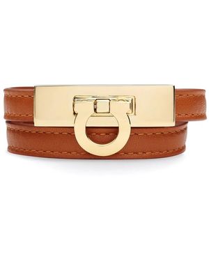 Ferragamo Gancini Double Twist Bracelet - Pink