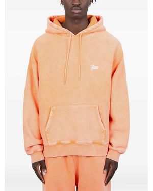 PATTA Washed Zip-Up Hoodie - Orange