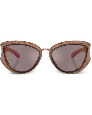 DIESEL Cut-Out Cat-Eye Sunglasses - Pink
