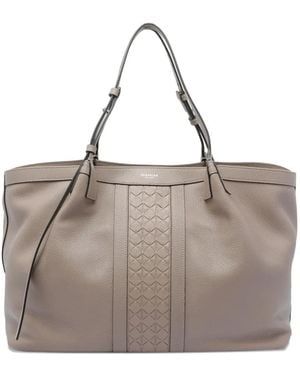 Serapian Small Secret Shoulder Bag - Grey