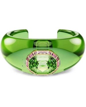 Swarovski Dulcis Crystal Cuff Bracelet - Green