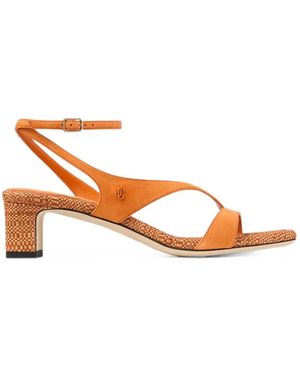 Jimmy Choo Faye 45 Sandals - Orange