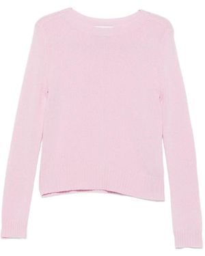 Bompard Cashmere Crew-Neck Sweater - Pink