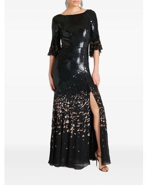 Temperley London Celestial Maxi Dress - Black