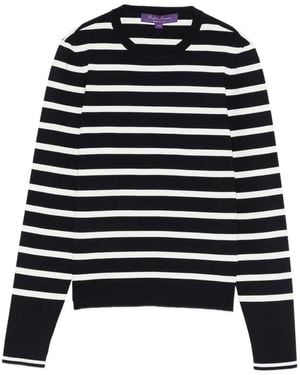 Ralph Lauren Striped Sweater - Blue