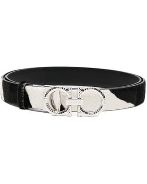 Ferragamo Gancini Belt - Black