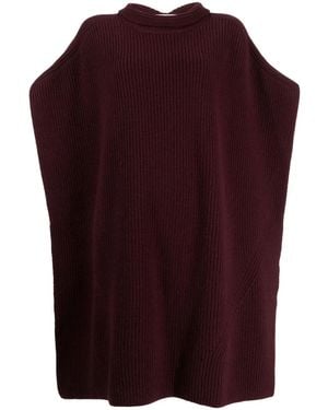 Sa Su Phi Geripptes Cape - Rot
