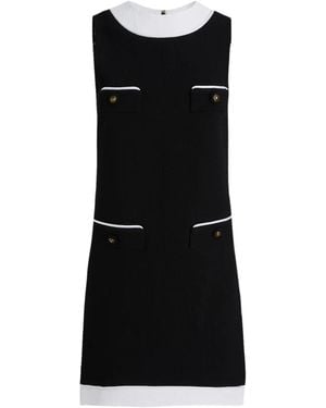 Moschino Two-Tone Dress - Black