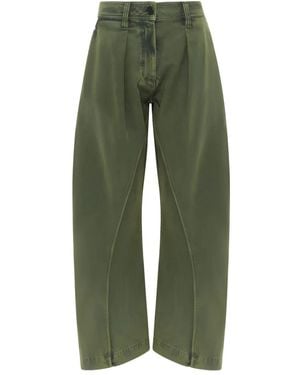 JW Anderson ツイストシーム パンツ - グリーン