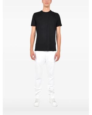 Low Brand T-Shirt À Col Rond - Black