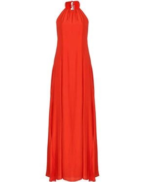 Osklen Open-Back Maxi Dress - Red