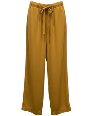 Sanderlak Drawstring Pocket Pants - Yellow