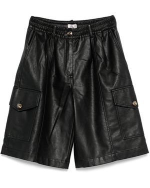 Baum und Pferdgarten Wide-leg Shorts - ブラック