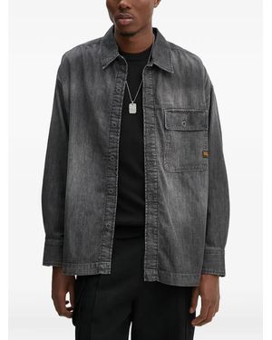 G-Star Pocket Buttoned Shirt - Grey