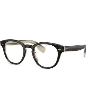 Oliver Peoples Occhiali Tondi - Marrone