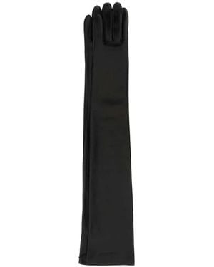 Balenciaga Long Gloves - Black