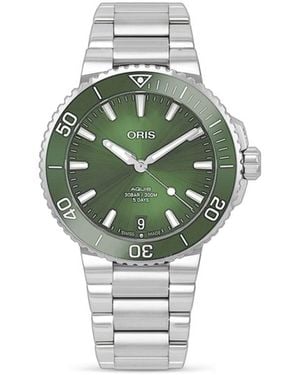 Oris 2023 Unworn Aquis Date Calibre 400 41.5Mm - Green