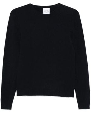 AROVESCIO Crew-Neck Long-Sleeve Jumper - Black