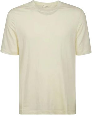 FILIPPO DE LAURENTIIS Short-Sleeve Polo Shirt - Natural