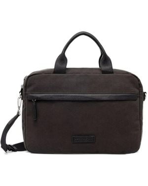 Marc O' Polo Logo-Patch Laptop Bag - Black