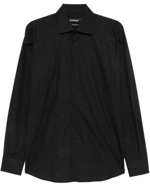 KARL LAGERFELD Modern-Fit Shirt - Black