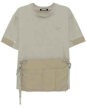 Spoonyard レイヤード Tシャツ - グレー