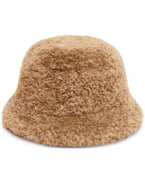 Apparis Amara Bouclette Bucket Hat - Natural