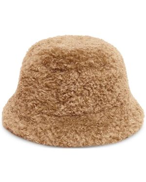 Apparis Amara Bouclette Bucket Hat - Natural