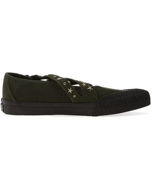Vans Star-Studded Buckled Sneakers - Black