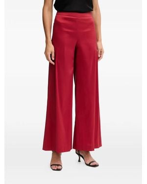 Pedro Del Hierro Madrid Palazzo Trousers - Red