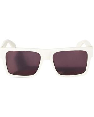 Off-White c/o Virgil Abloh Gafas De Sol Con Montura Rectangular - Morado