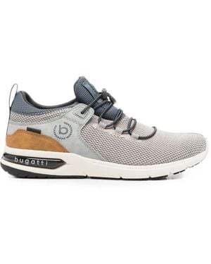 Bugatti Mesh Panelled Trainers - White