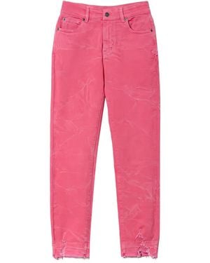 Twinset Jeans Dritti - Rosa