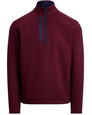 Ralph Lauren Zipped Pocket Sweatshirt - Red