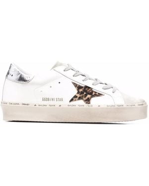 Golden Goose Hi Star レースアップ スニーカー - ナチュラル