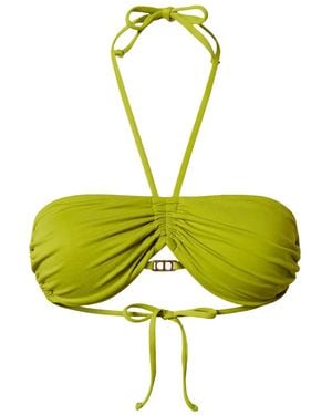 Twinset Bandeau Bikini Top - Green